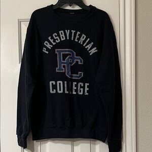 Presbyterian College Black Sweater